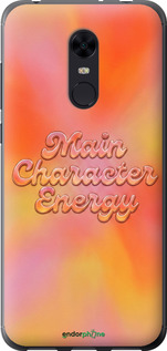 Силиконовый чехол Aura Gradient Main Character Energy Aesthetic Y2K для Xiaomi Redmi 5 Plus - 6783u-1347 изображение 
