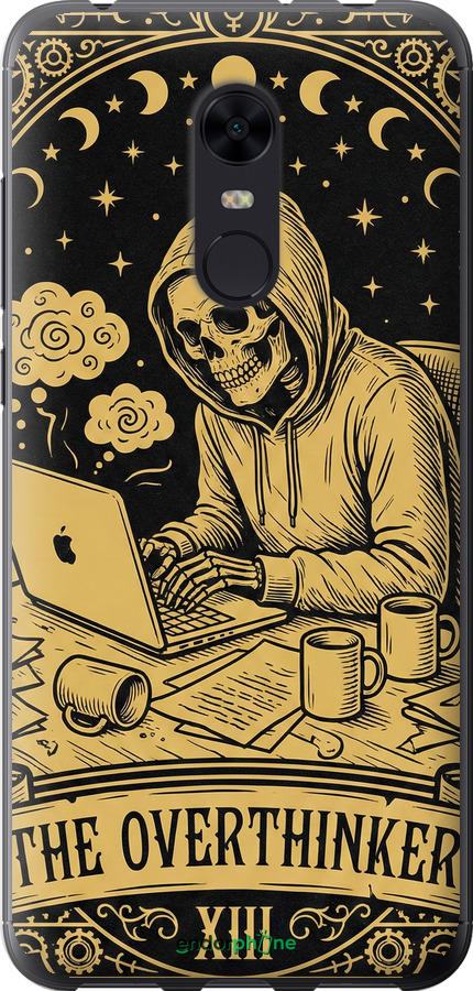 2D пластиковый чехол The Overthinker для Xiaomi Redmi 5 Plus - 6774t-1347 изображение 