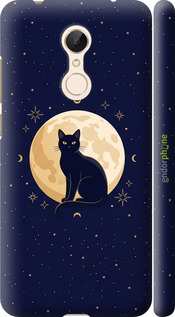 3D пластиковий матовий чохол 'Cute Cat Celestial/Witchy' для Xiaomi Redmi 5 зображення 3