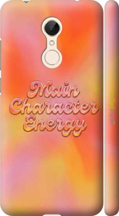 3D пластиковий матовий чехол Aura Gradient Main Character Energy Aesthetic Y2K для Xiaomi Redmi 5 - 6783m-1350 изображение 