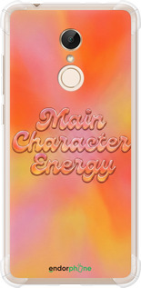 Силикон с усиленными углами чехол Aura Gradient Main Character Energy Aesthetic Y2K для Xiaomi Redmi 5 - 6783sp-1350 изображение 