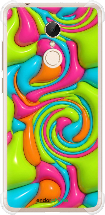 Силіконовий протиударний с посиленими кутами чехол Y2K Jelly Dream для Xiaomi Redmi 5 - 6780sp-1350 изображение 