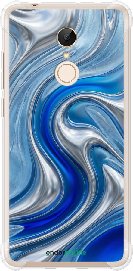 Силіконовий протиударний с посиленими кутами чехол Liquid Chrome для Xiaomi Redmi 5 - 6781sp-1350 изображение 