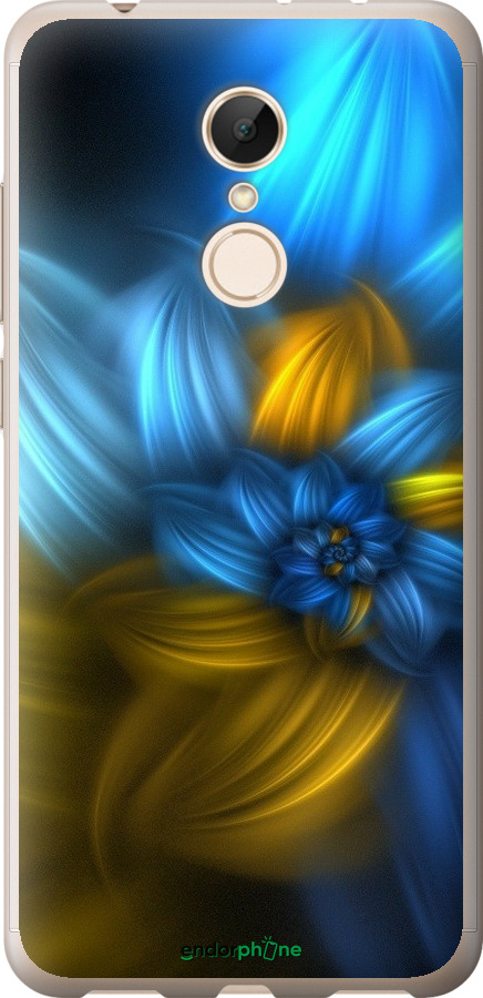 

Силіконовий чохол "Візерунок 46" для Xiaomi Redmi 5, Синій