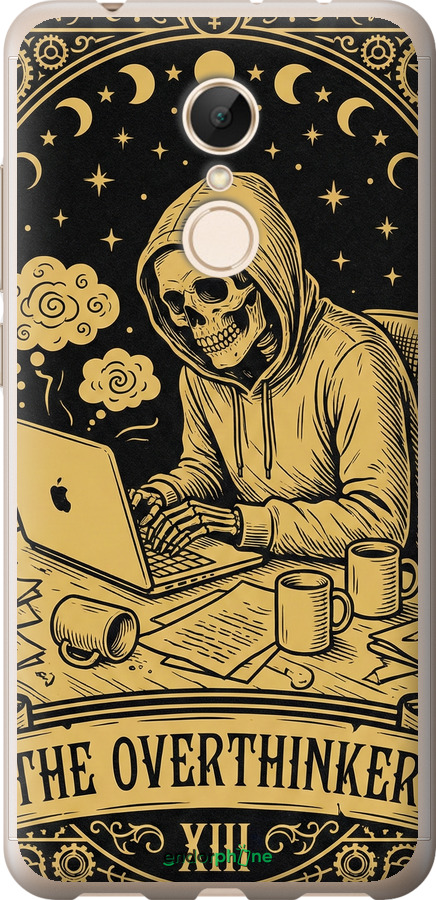 Силиконовый чехол The Overthinker для Xiaomi Redmi 5 - 6774u-1350 изображение 