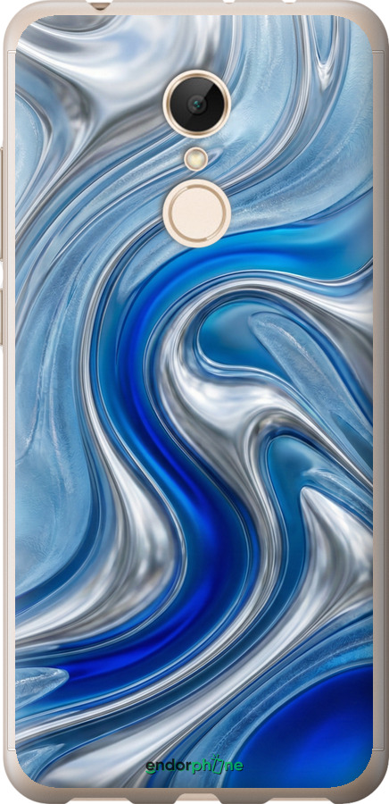 Силиконовый чехол Liquid Chrome для Xiaomi Redmi 5 - 6781u-1350 изображение 