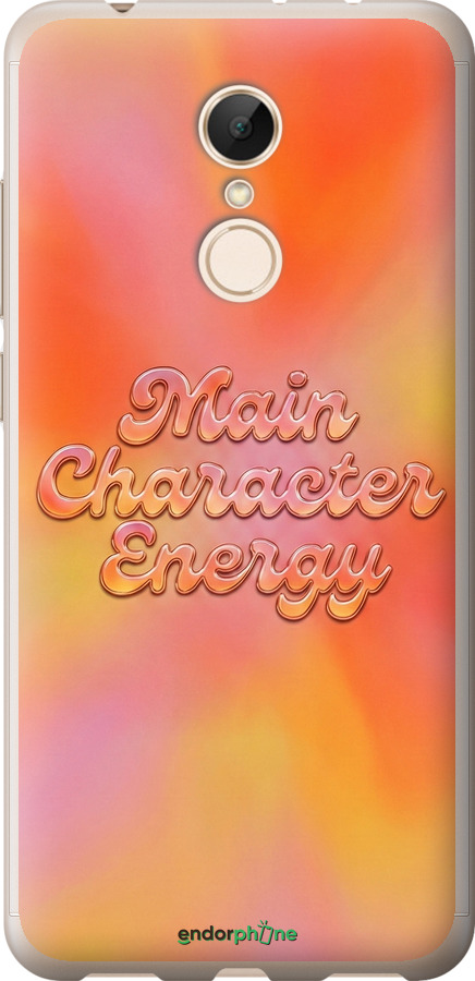 Силиконовый чехол Aura Gradient Main Character Energy Aesthetic Y2K для Xiaomi Redmi 5 - 6783u-1350 изображение 