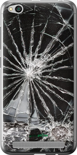 2D пластиковый чехол Glass для Xiaomi Redmi 5A - 6608t-1133 изображение 