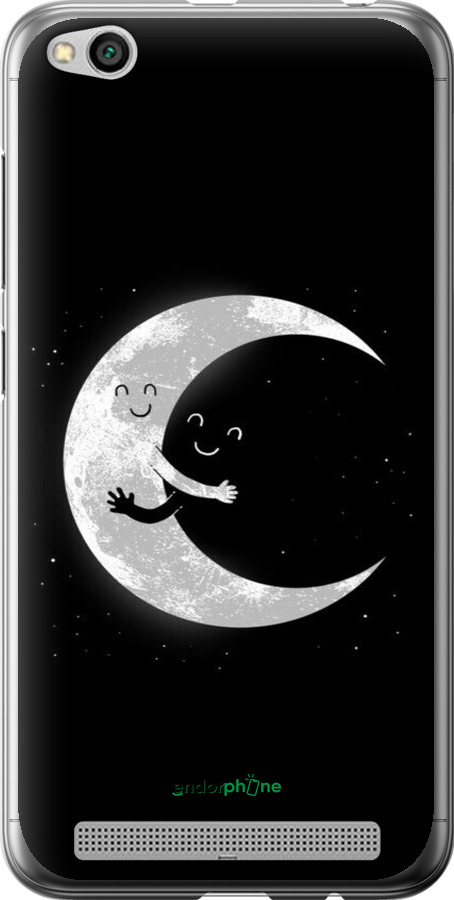 2D пластиковый чехол Лунные объятия для Xiaomi Redmi 5A - 6508t-1133 изображение 