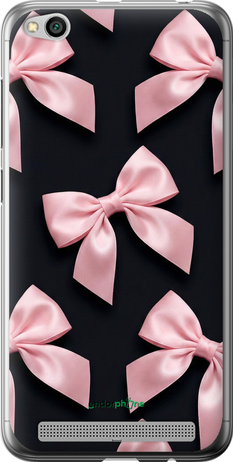 Силіконовий чехол Coquette Ribbons Dark Coquette для Xiaomi Redmi 5A - 6767u-1133 изображение 
