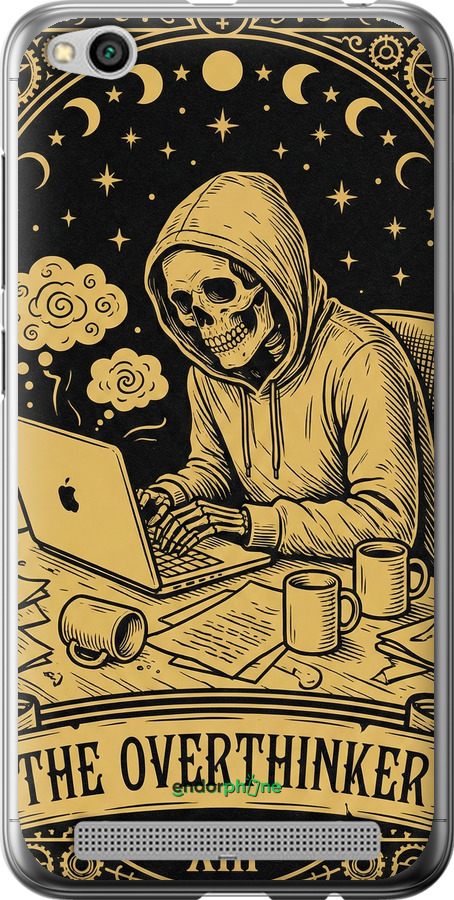 Силиконовый чехол The Overthinker для Xiaomi Redmi 5A - 6774u-1133 изображение 
