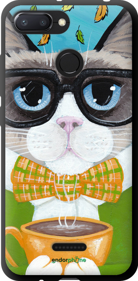 TPU чехол Cat&Coffee для Xiaomi Redmi 6 - 4053b-1521 изображение 