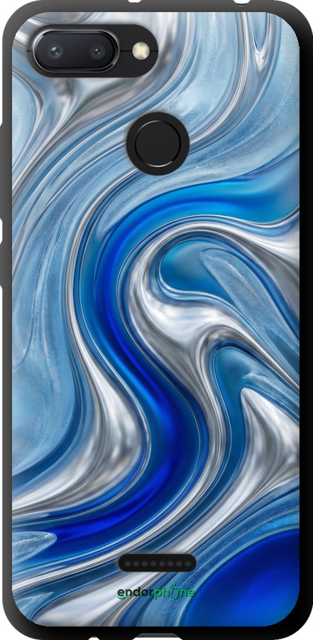 TPU чехол Liquid Chrome для Xiaomi Redmi 6 - 6781b-1521 изображение 