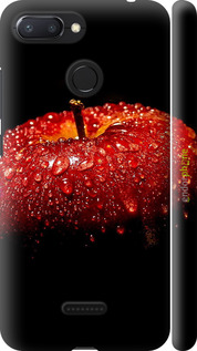 3D пластиковий матовий чехол Яблуко для Xiaomi Redmi 6 - 6022m-1521 изображение 