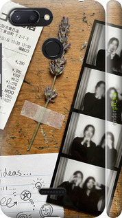 3D пластиковый матовый чехол 'Aesthetic Scrapbook Collage' для Xiaomi Redmi 6 изображение 21