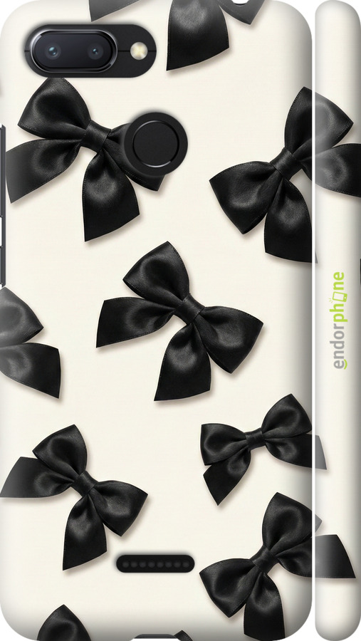 3D пластиковий матовий чехол Dark Coquette для Xiaomi Redmi 6 - 6765m-1521 изображение 