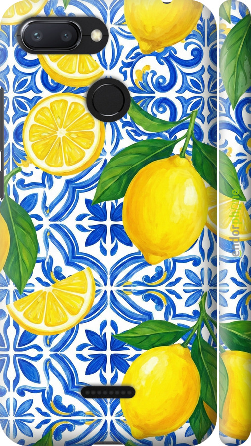 3D пластиковий матовий чехол Grocery Girl Italian Summer для Xiaomi Redmi 6 - 6766m-1521 изображение 