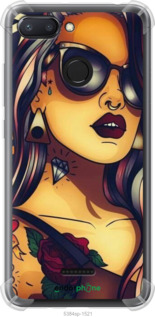 Силикон с усиленными углами чехол № 5384 для Xiaomi Redmi 6 - 5384sp-1521 изображение 