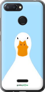 2D пластиковый чехол Гусь для Xiaomi Redmi 6 - 6350t-1521 изображение 