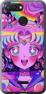 Силиконовый чехол Сейлор Мун 3 для Xiaomi Redmi 6 - 6352u-1521 изображение 