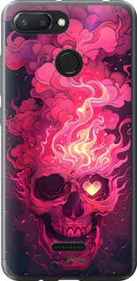 Силіконовий чехол Череп арт для Xiaomi Redmi 6 - 6385u-1521 изображение 