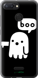 2D пластиковий чехол Привид Несхвалення для Xiaomi Redmi 6 - 6431t-1521 изображение 