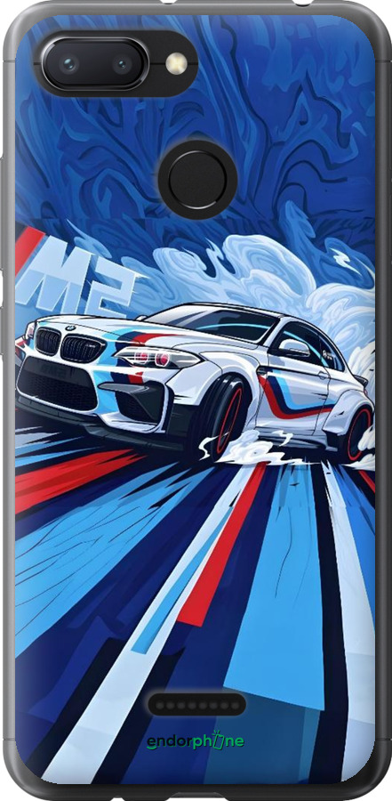 2D пластиковый чехол БМВ для Xiaomi Redmi 6 - 6292t-1521 изображение 