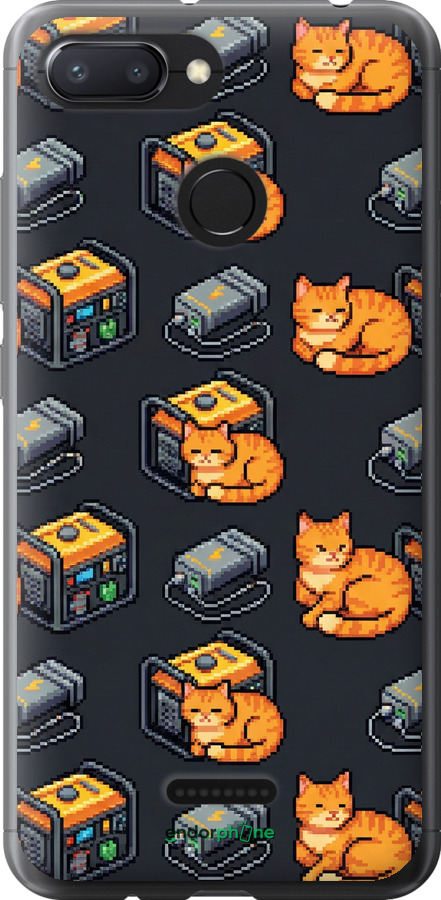 Силиконовый чехол Autonomous Zone для Xiaomi Redmi 6 - 6771u-1521 изображение 