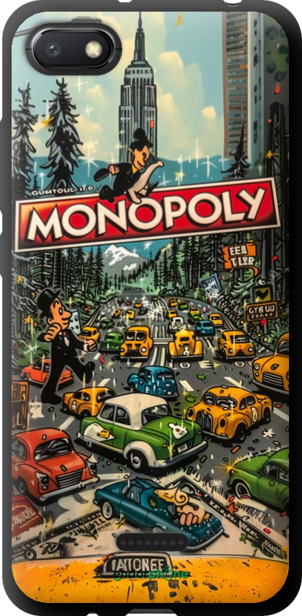 TPU чехол Міський драйв Monopoly для Xiaomi Redmi 6A - 6088b-1531 изображение 