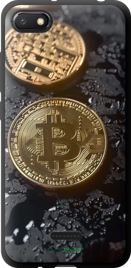 TPU чехол Вулканійчний Bitcoin для Xiaomi Redmi 6A - 6092b-1531 изображение 
