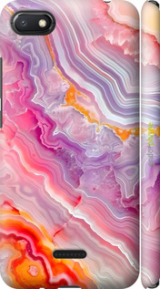3D пластиковий матовий чехол Мрамор 2 для Xiaomi Redmi 6A - 6307m-1531 изображение 