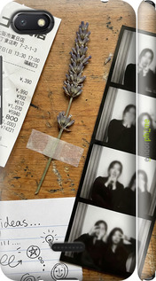 3D пластиковый матовый чехол 'Aesthetic Scrapbook Collage' для Xiaomi Redmi 6A изображение 13