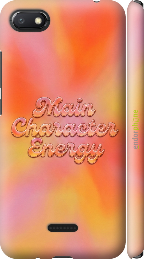 3D пластиковый матовый чехол Aura Gradient Main Character Energy Aesthetic Y2K для Xiaomi Redmi 6A - 6783m-1531 изображение 