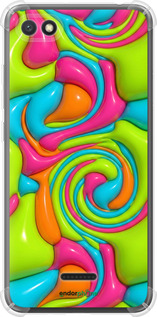Силіконовий протиударний с посиленими кутами чехол Y2K Jelly Dream для Xiaomi Redmi 6A - 6780sp-1531 изображение 