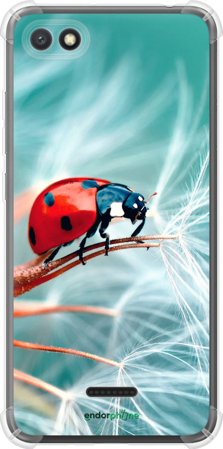 Силіконовий протиударний с посиленими кутами чехол Сонечко для Xiaomi Redmi 6A - 6049sp-1531 изображение 