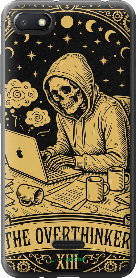 Силіконовий чехол The Overthinker для Xiaomi Redmi 6A - 6774u-1531 изображение 