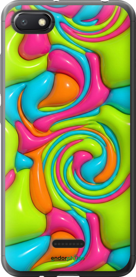 Силиконовый чехол Y2K Jelly Dream для Xiaomi Redmi 6A - 6780u-1531 изображение 