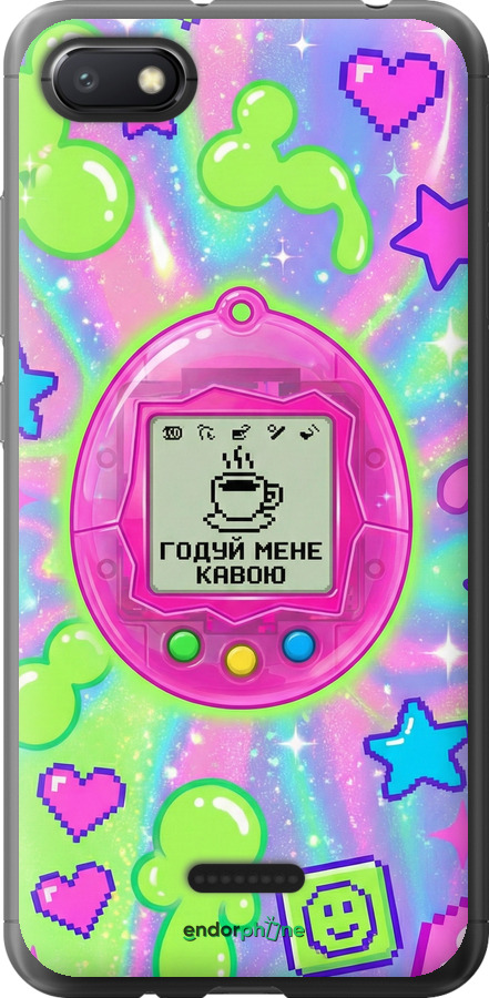 Силиконовый чехол Y2K Aesthetic Retro Pet: Годуй мене кавою для Xiaomi Redmi 6A - 6784u-1531 изображение 