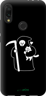 TPU чехол 'Минималистичный арт: смерть и кошка' для Xiaomi Redmi 7 -  изображение 7
