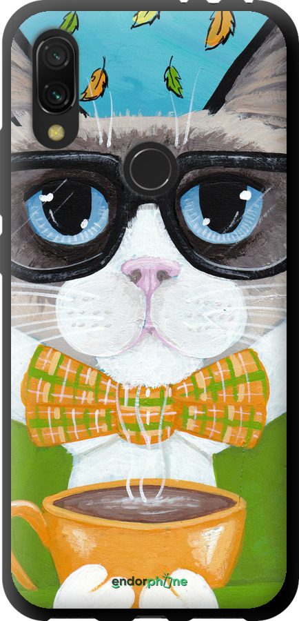 TPU чехол Cat&Coffee для Xiaomi Redmi 7 - 4053b-1669 изображение 