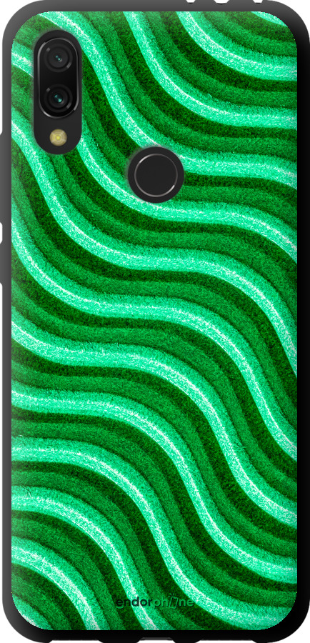 TPU чехол Волнистые линии для Xiaomi Redmi 7 - 5578b-1669 изображение 