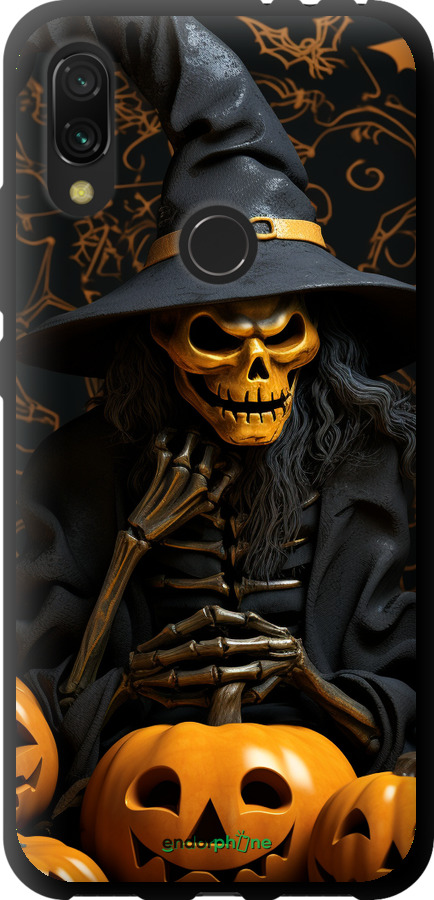 TPU чехол Halloween 2 для Xiaomi Redmi 7 - 5654b-1669 изображение 