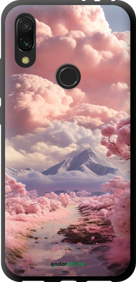 TPU чехол Рожеві хмари для Xiaomi Redmi 7 - 5660b-1669 изображение 
