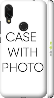 3D plastic matte case 'Photo case' for Xiaomi Redmi 7 -  image 1