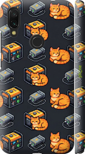 3D пластиковый матовый чехол Autonomous Zone для Xiaomi Redmi 7 - 6771m-1669 изображение 