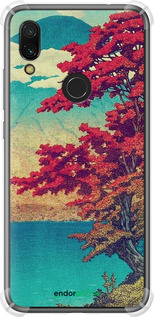Силикон с усиленными углами чехол С изображением природы для Xiaomi Redmi 7 - 6469sp-1669 изображение 