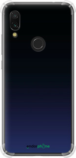 Силикон с усиленными углами чехол Градиент в тёмно - синем стиле для Xiaomi Redmi 7 - 6542sp-1669 изображение 