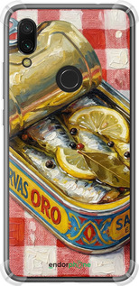 Силикон с усиленными углами чехол Vintage Sardine Tin Phone для Xiaomi Redmi 7 - 6772sp-1669 изображение 