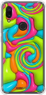 Силикон с усиленными углами чехол Y2K Jelly Dream для Xiaomi Redmi 7 - 6780sp-1669 изображение 