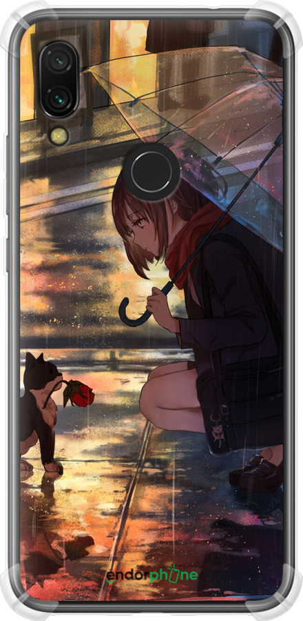 Силикон с усиленными углами чехол Anime для Xiaomi Redmi 7 - 6609sp-1669 изображение 